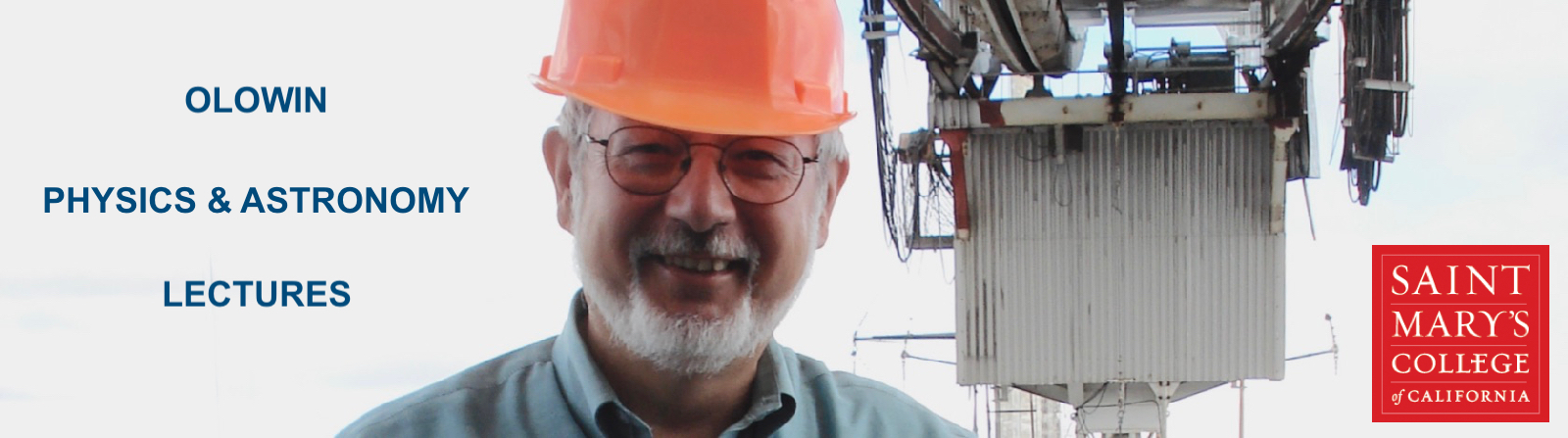 Prof. Emeritus Ronald P. Olowin at the Arecibo Telescope